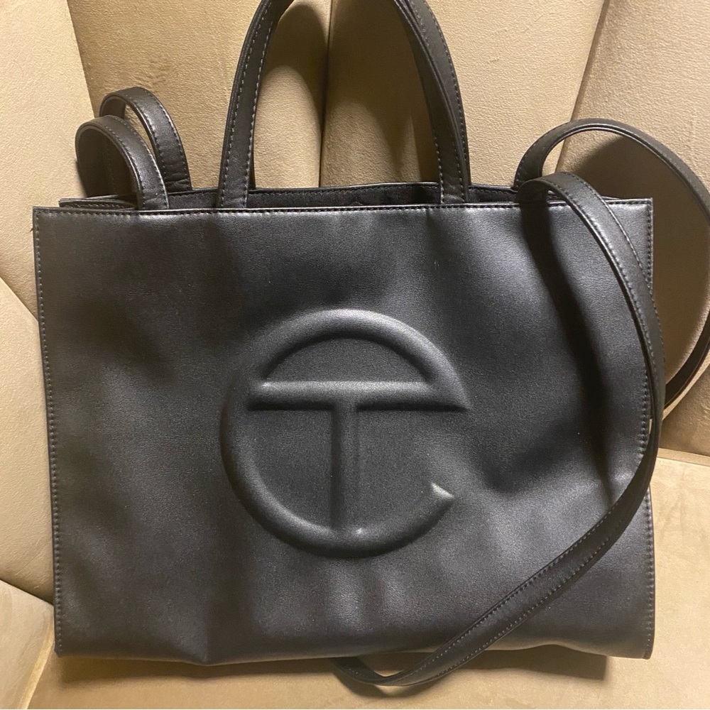 Telfar medium shopping bag - Black